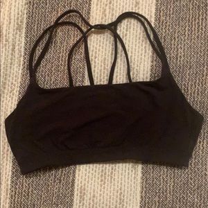 Black GapFit Sports Bra